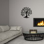 Wallity Tree Metal Wall Decor Negro